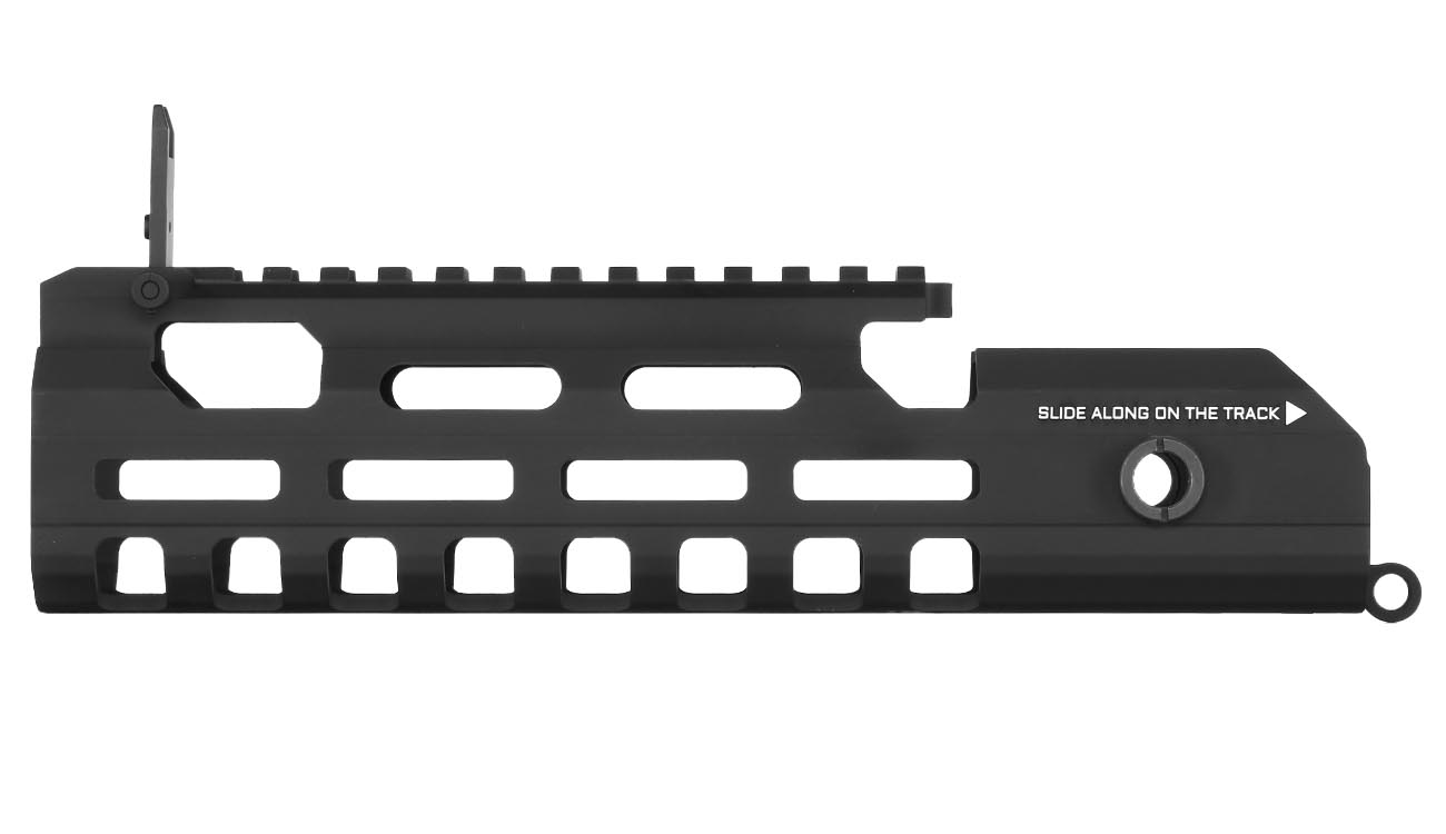 Ares Amoeba Aluminium Quick Change Handguard 228mm f. Mutant Gewehrserie schwarz Bild 4