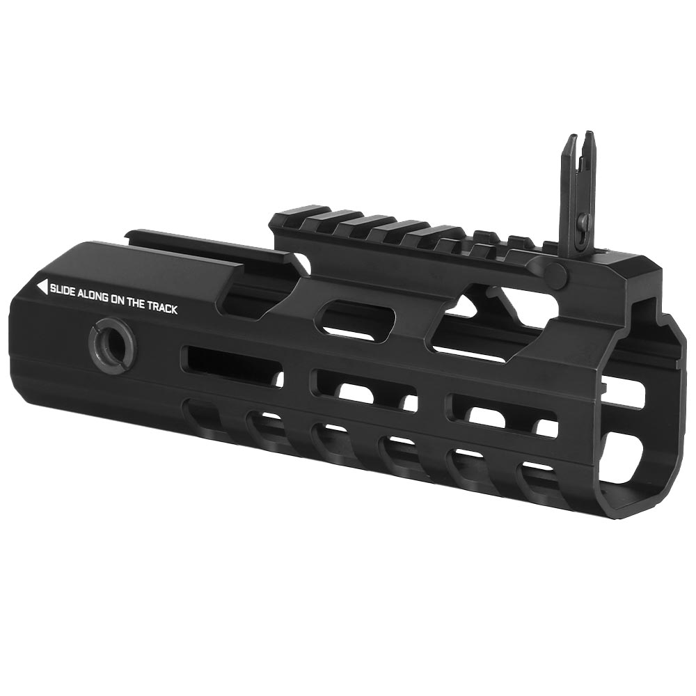 Ares Amoeba Aluminium Quick Change Handguard 177mm f. Mutant Gewehrserie schwarz Bild 1