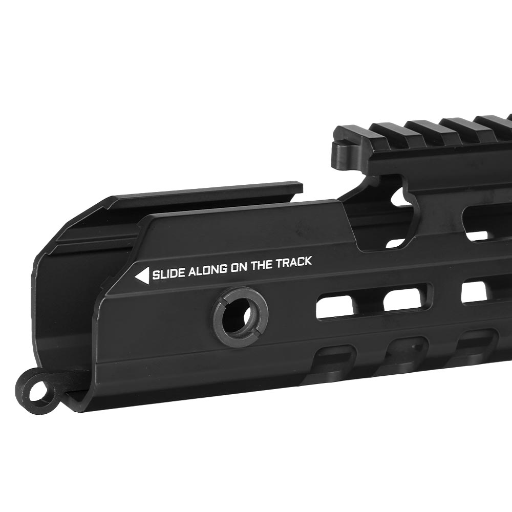 Ares Amoeba Aluminium Quick Change Handguard 177mm f. Mutant Gewehrserie schwarz Bild 7