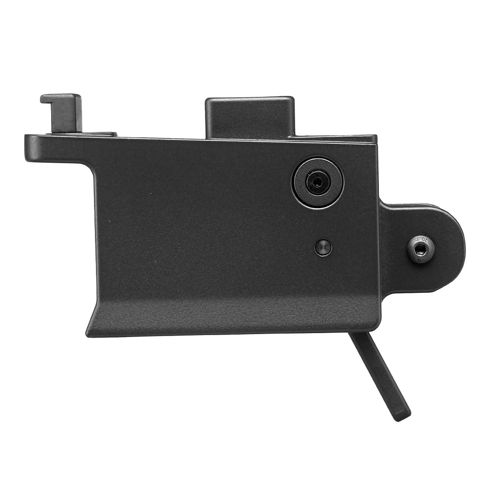 APS 9mm PCC Aluminium Magazinadapter Conversion f. AK S-AEG Gewehre schwarz Bild 4