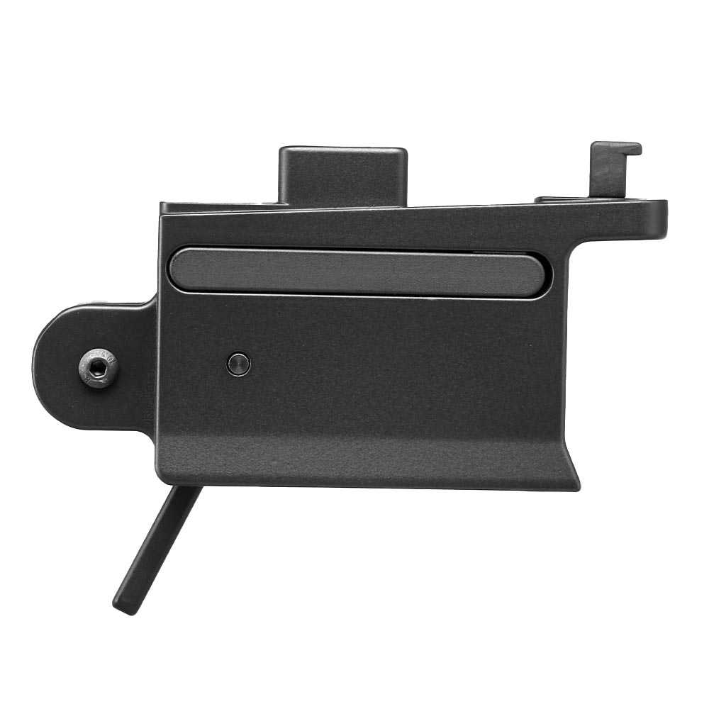 APS 9mm PCC Aluminium Magazinadapter Conversion f. AK S-AEG Gewehre schwarz Bild 5