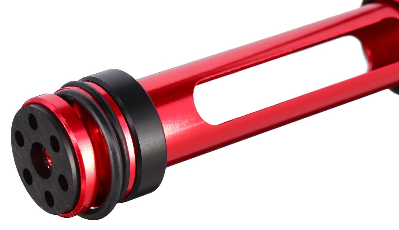 TTI Airsoft Reinforced Aluminium Piston 45 Grad f. TM VSR-10 Gewehre rot Bild 4