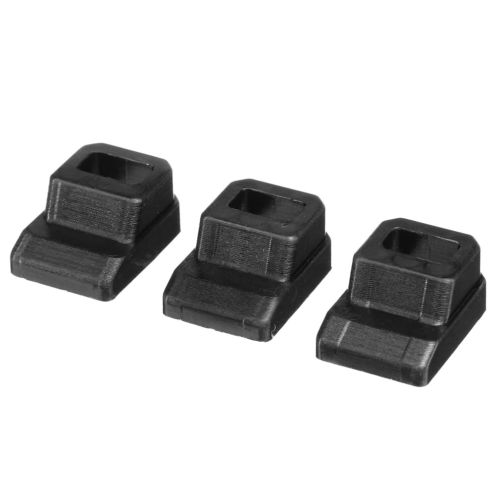 APS M4 / M16 CO2BB GBox Magazin Lip Seal / Dichtlippe Set schwarz - 3 Stck