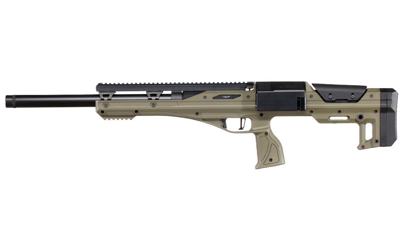 ICS CXP-Tomahawk Bolt Action Bullpup Snipergewehr Springer 6mm BB oliv / schwarz Bild 1
