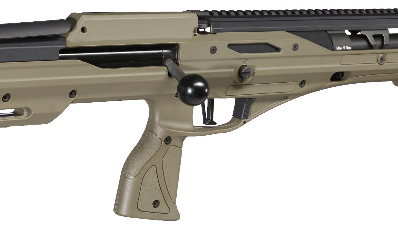 ICS CXP-Tomahawk Bolt Action Bullpup Snipergewehr Springer 6mm BB oliv / schwarz Bild 9