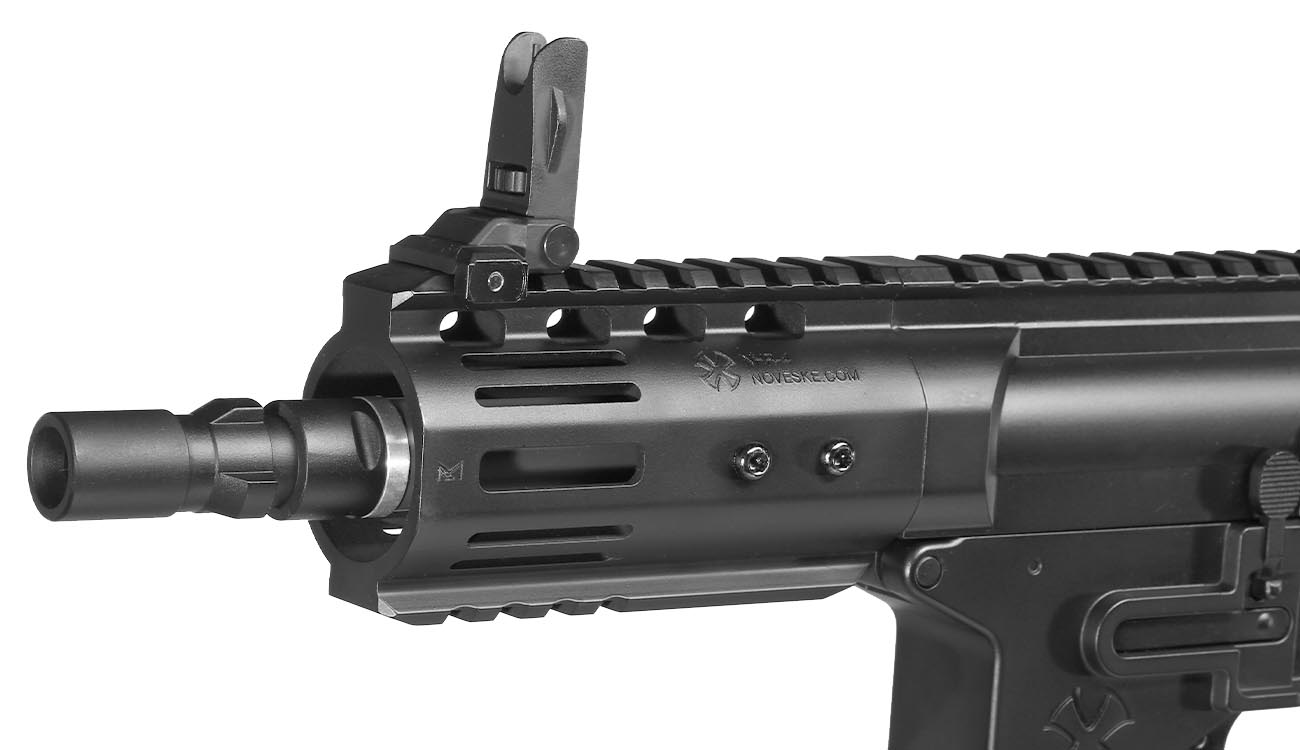 APS / EMG Noveske Space Baby 9mm Gen. 4 Edge II MosFet Vollmetall S-AEG 6mm BB schwarz Bild 6