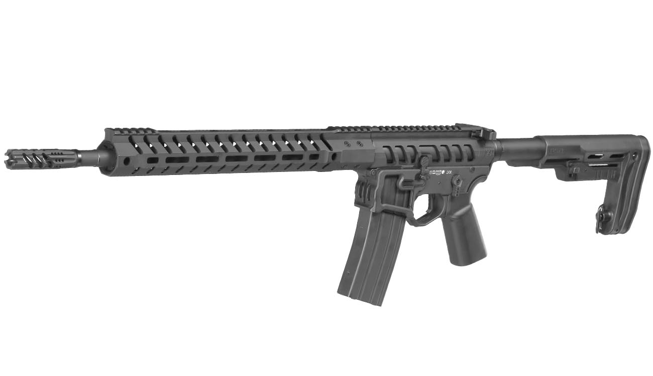 APS / EMG F-1 Firearms UDR-15 3G Demolition Ranch Vollmetall GBox CO2BB 6mm BB schwarz