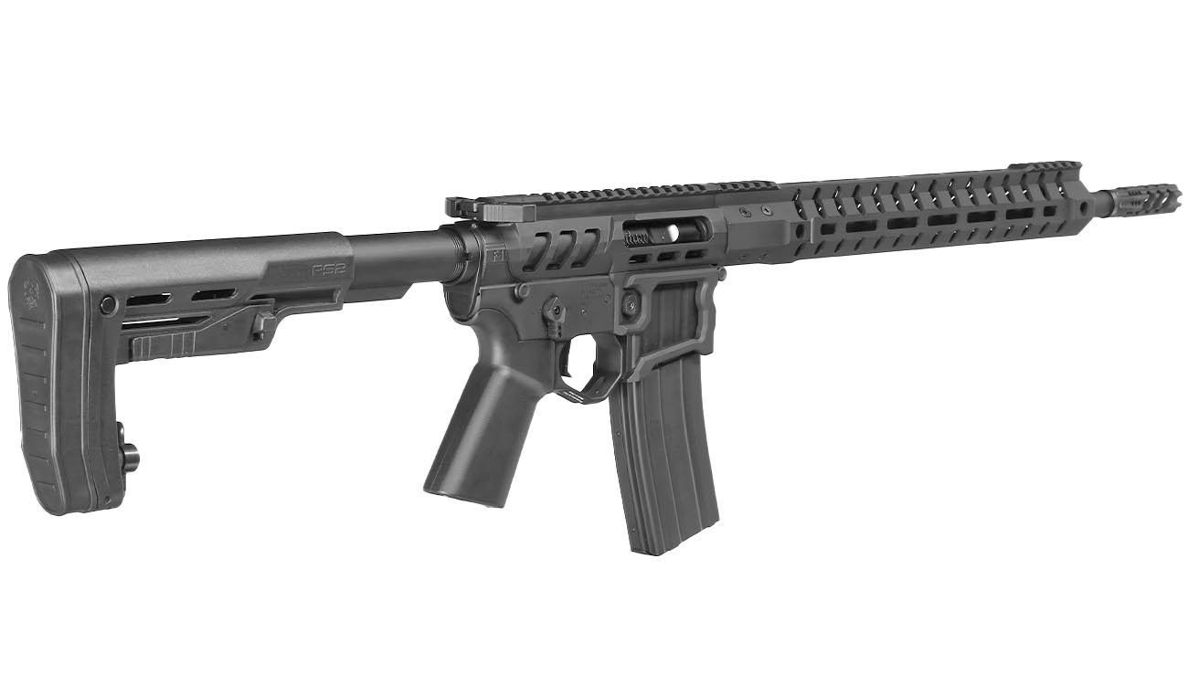 APS / EMG F-1 Firearms UDR-15 3G Demolition Ranch Vollmetall GBox CO2BB 6mm BB schwarz Bild 3