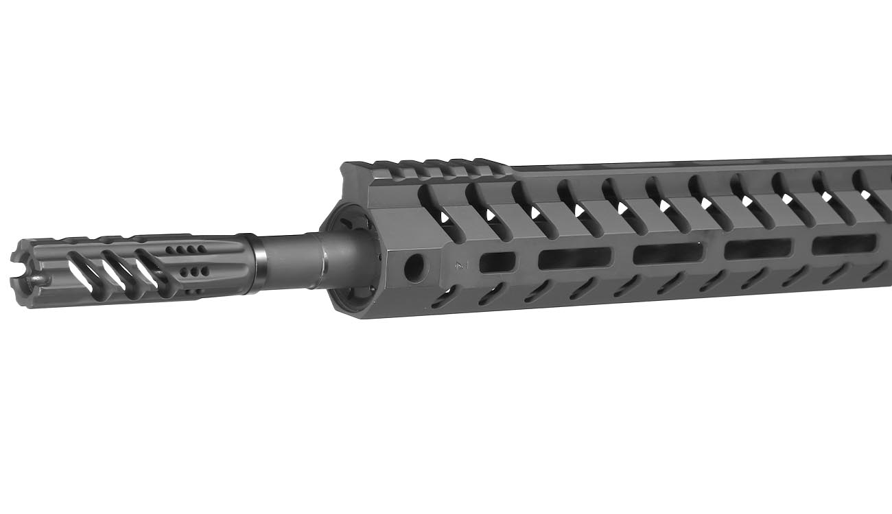 APS / EMG F-1 Firearms UDR-15 3G Demolition Ranch Vollmetall GBox CO2BB 6mm BB schwarz Bild 6