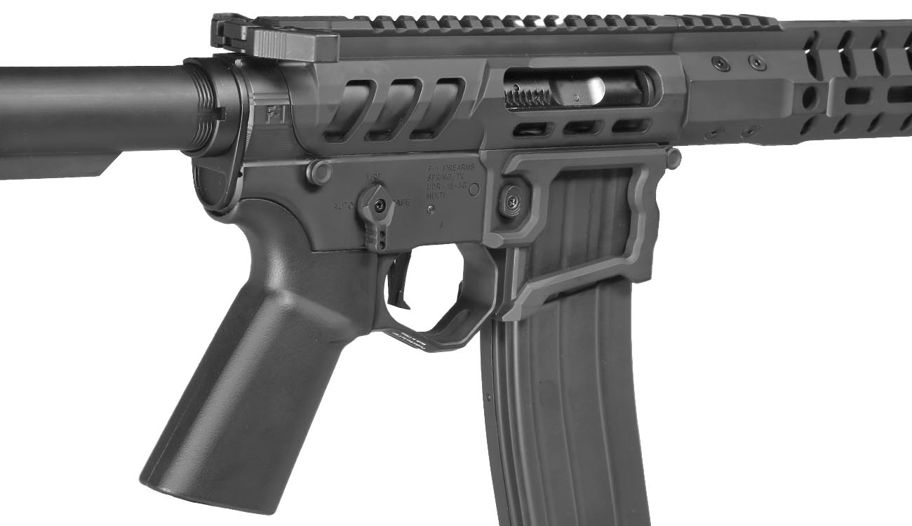 APS / EMG F-1 Firearms UDR-15 3G Demolition Ranch Vollmetall GBox CO2BB 6mm BB schwarz Bild 8