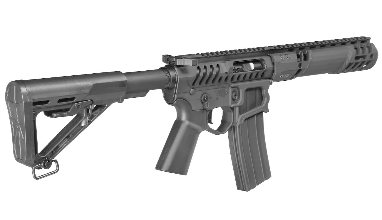 APS / EMG F-1 Firearms BDR-15 3G SBR Vollmetall GBox CO2BB 6mm BB schwarz Bild 3