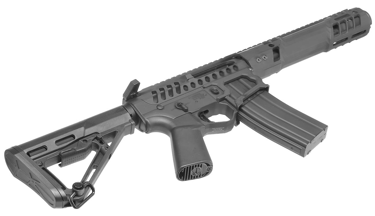 APS / EMG F-1 Firearms BDR-15 3G SBR Vollmetall GBox CO2BB 6mm BB schwarz Bild 4