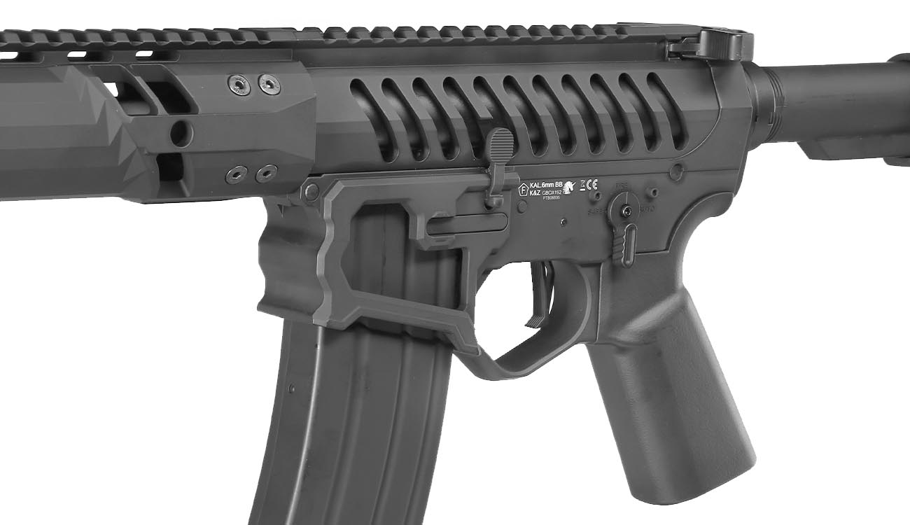 APS / EMG F-1 Firearms BDR-15 3G SBR Vollmetall GBox CO2BB 6mm BB schwarz Bild 7