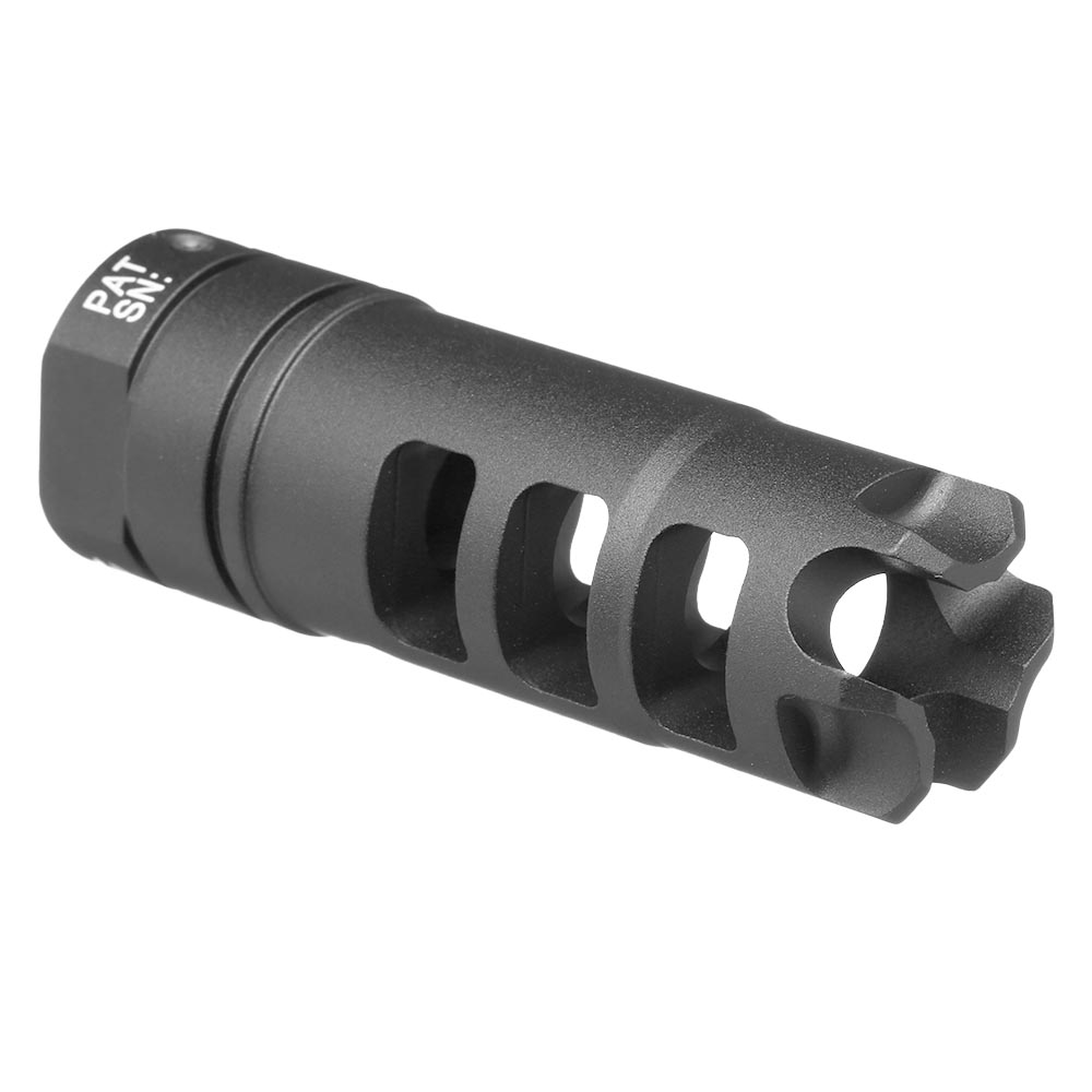 MadBull / Lantac Dragon Compensator Aluminium Muzzle Brake schwarz 14mm+ Bild 1