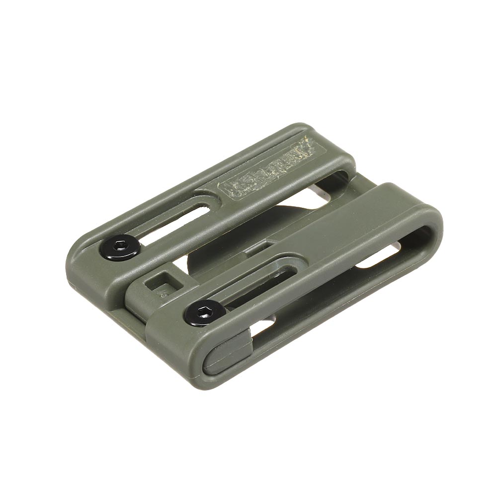 Amomax Tactical Holster Grtel-Clip / Belt-Clip bis 68 mm oliv Bild 1