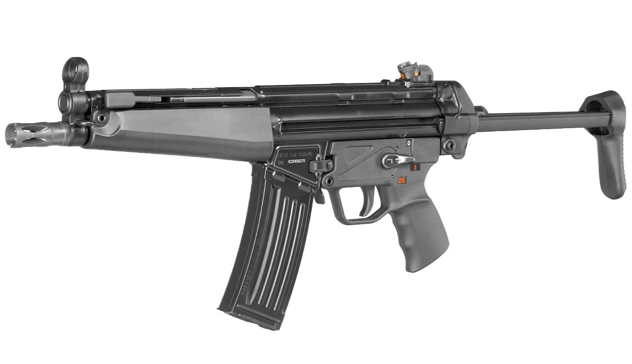 VFC Heckler & Koch HK53 A3 Vollmetall Gas-Blow-Back 6mm BB schwarz