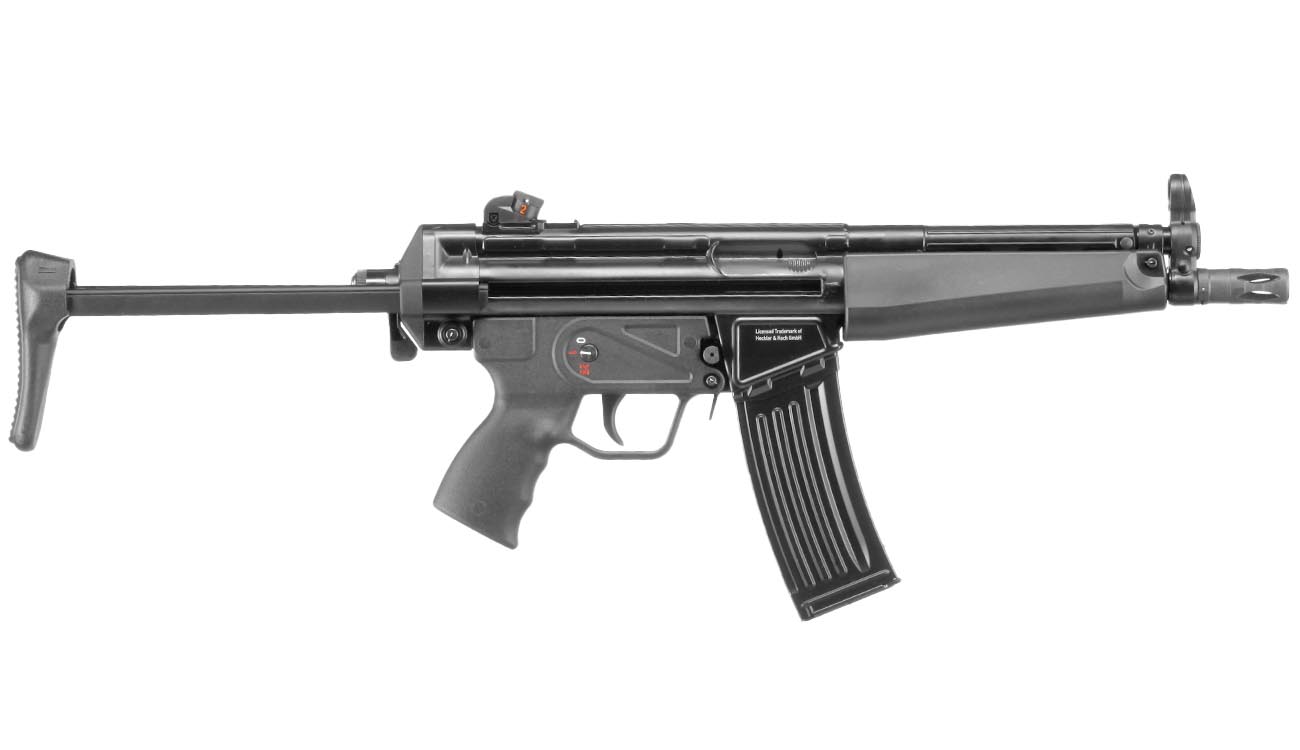 VFC Heckler & Koch HK53 A3 Vollmetall Gas-Blow-Back 6mm BB schwarz Bild 3