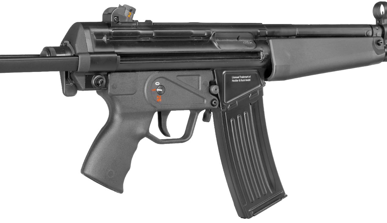 VFC Heckler & Koch HK53 A3 Vollmetall Gas-Blow-Back 6mm BB schwarz Bild 9