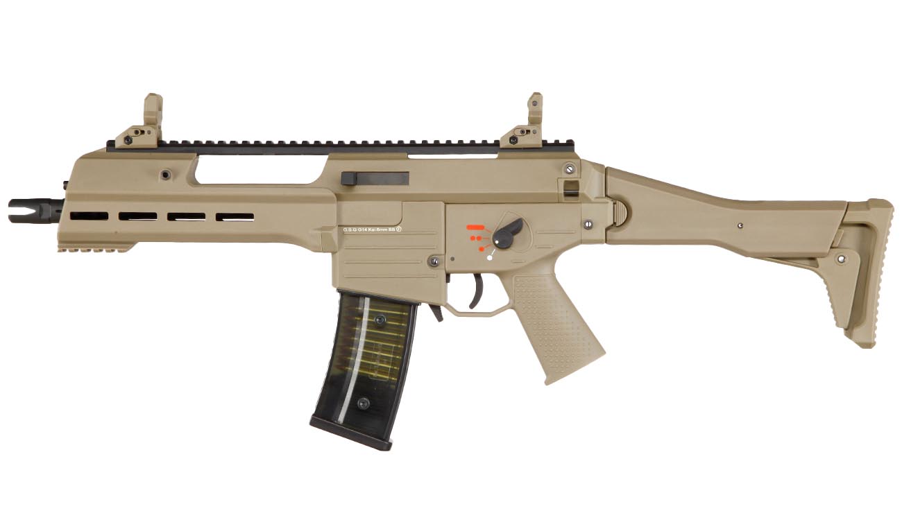 Ares / GSG G14 Carbine Polymergehuse EFC-System S-AEG 6mm BB Dark Earth Bild 1