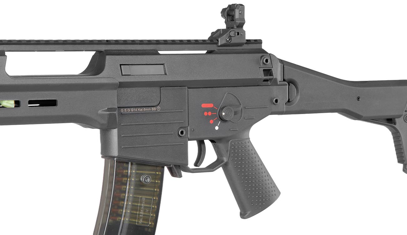 Ares / GSG G14 Carbine Polymergehuse EFC-System S-AEG 6mm BB schwarz Bild 8