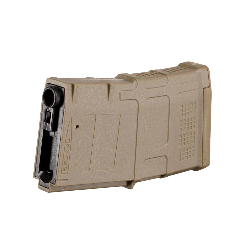 D-Day M4 / M16 DMag EMM Style Polymer-Magazin Hi-Cap 180 Schuss Dark Earth - Short Version