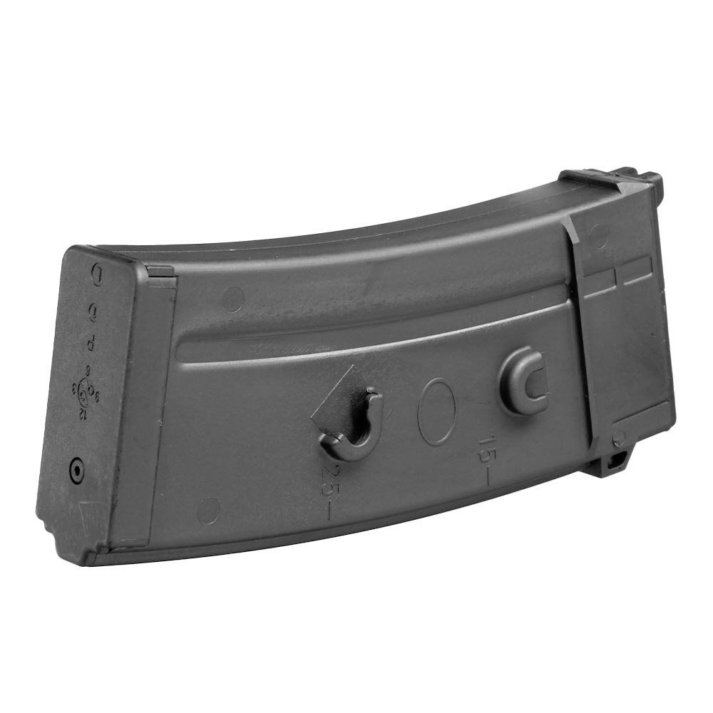 GHK 551 / 553 GBB Polymer Magazin Low-Cap 32 Schuss schwarz - CO2 Version Bild 1