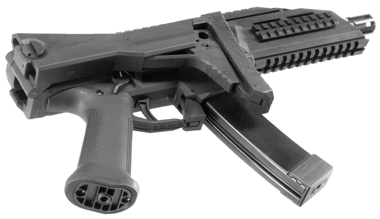 ASG CZ Scorpion EVO 3 - A1 Sub Machine Gun Leviathan ECU S-AEG 6mm BB schwarz - Ultimate Boost Edition Bild 5