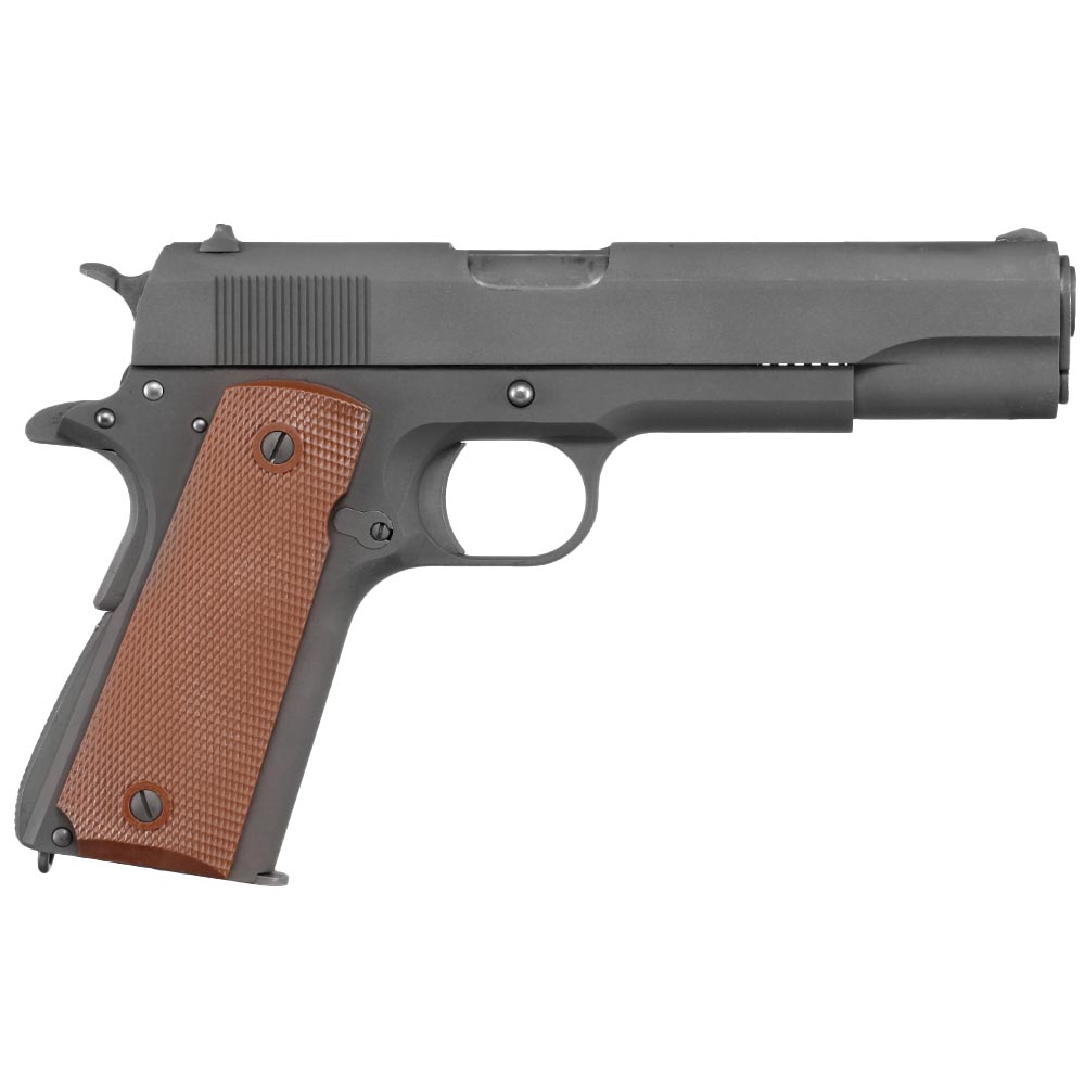 GBLS DAS M1911A1 Stahl Gas BlowBack 6mm BB grau Bild 3