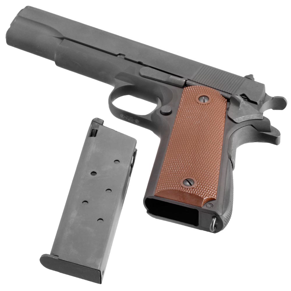 GBLS DAS M1911A1 Stahl Gas BlowBack 6mm BB grau Bild 6