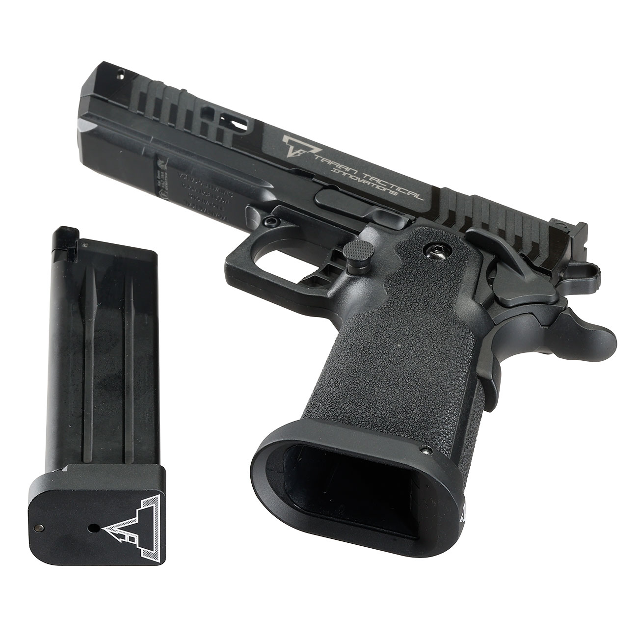 EMG TTI Innovations 2011 Pit Viper JW4 Vollmetall GBB 6mm BB Blackout Edition schwarz Bild 7