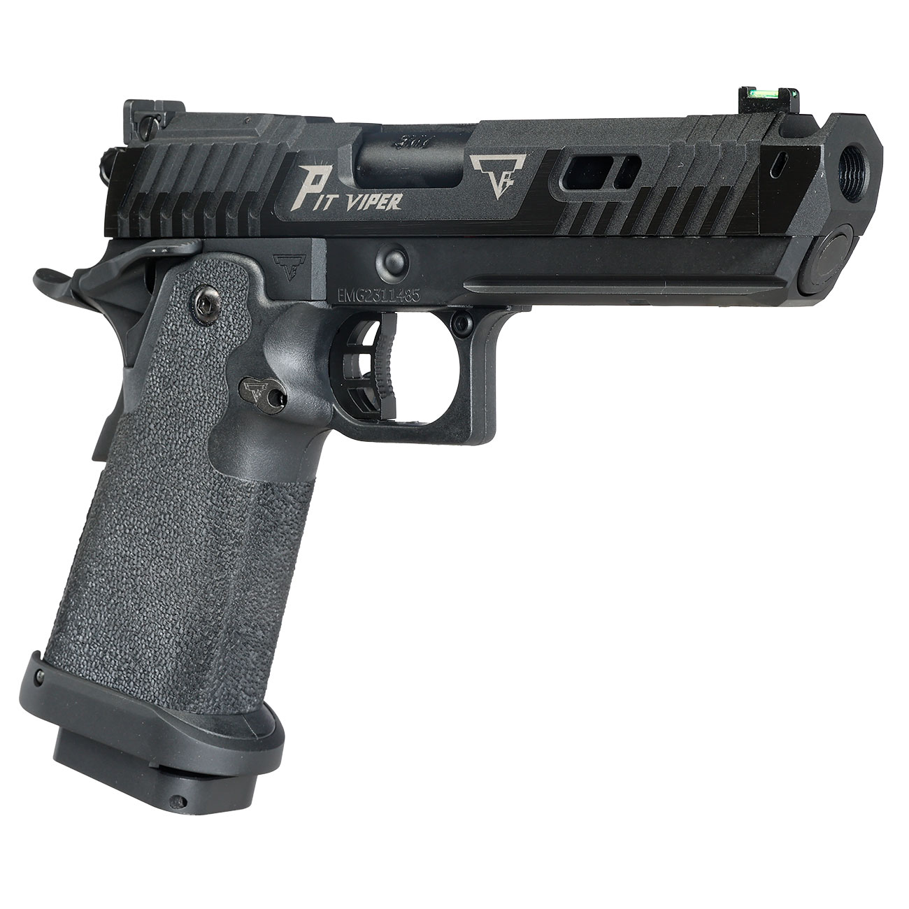 EMG TTI Innovations 2011 Pit Viper JW4 Vollmetall GBB 6mm BB Blackout Edition schwarz Bild 9