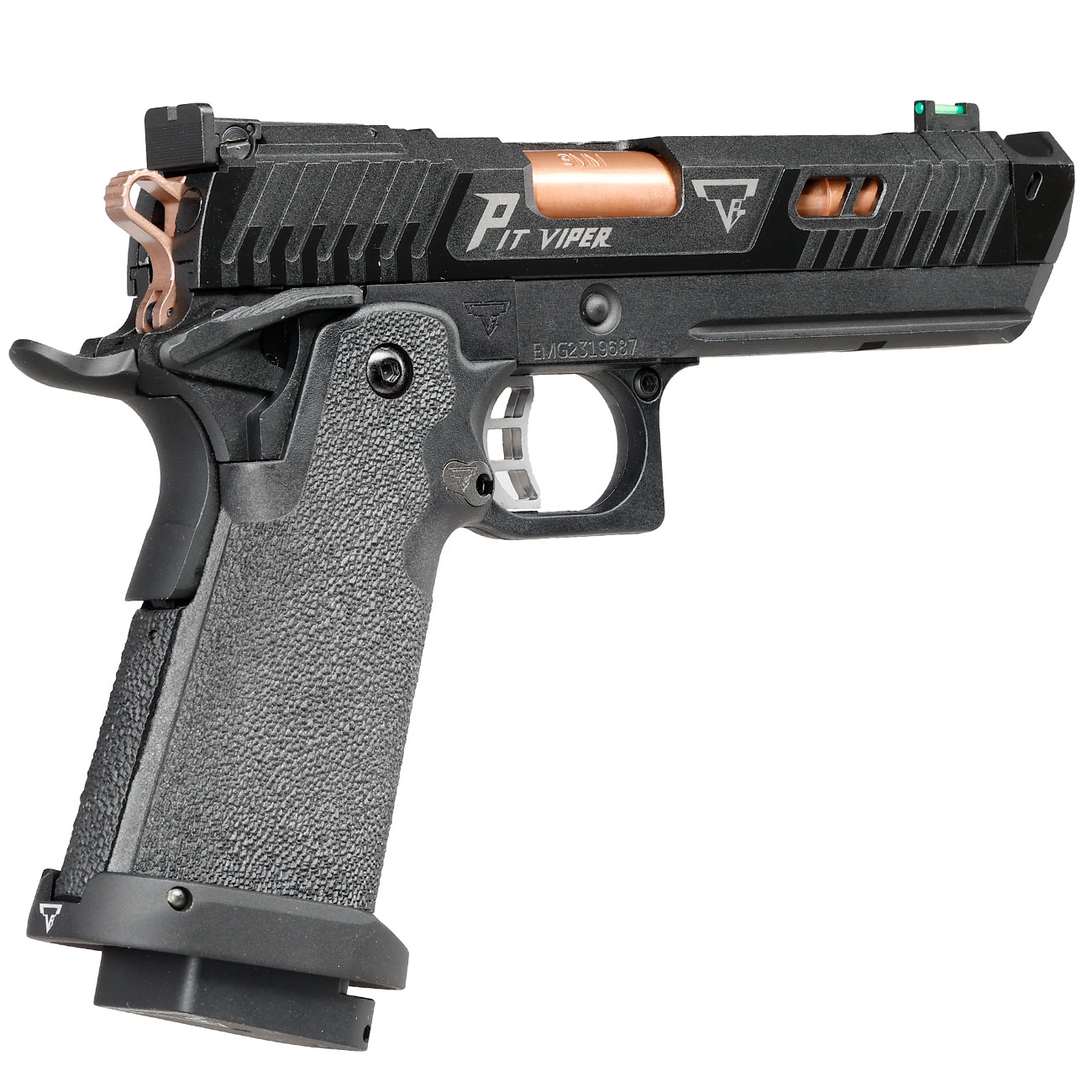 EMG TTI Innovations 2011 Pit Viper JW4 Vollmetall GBB 6mm BB schwarz Bild 4