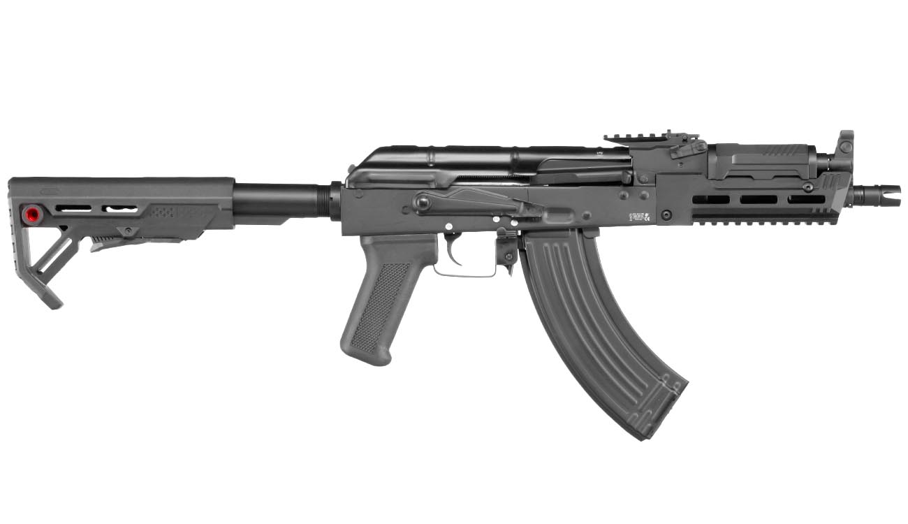 Versandrcklufer Double Bell AK-74 Storm Tactical Professional Line Vollmetall S-AEG 6mm BB schwarz Bild 2