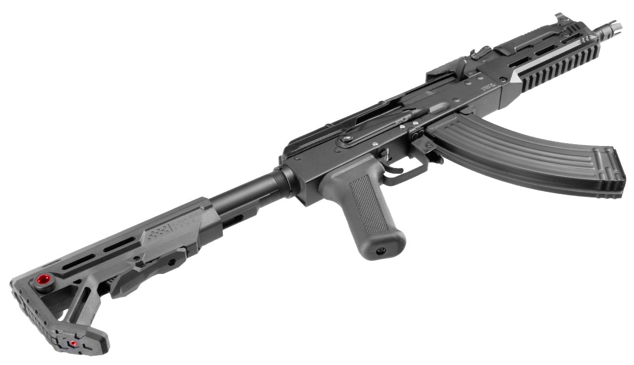 Double Bell AK-74 Storm Tactical Professional Line Vollmetall S-AEG 6mm BB schwarz Bild 5