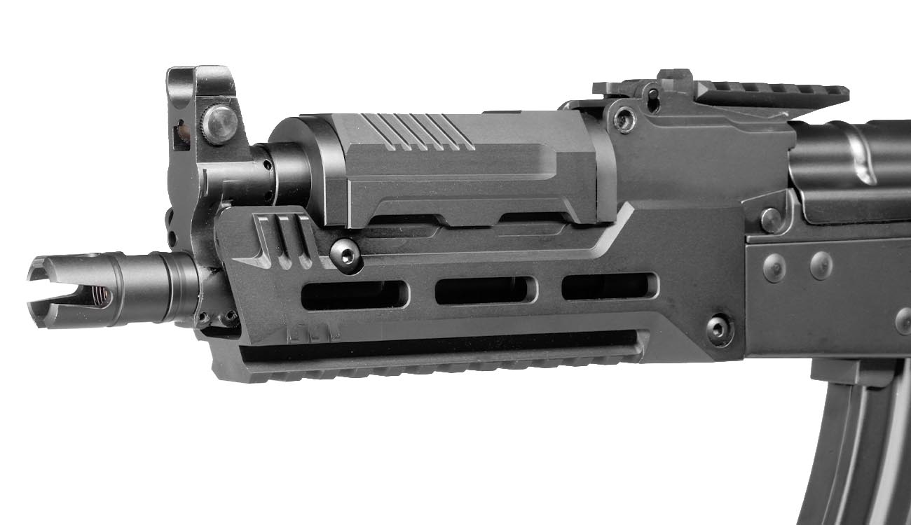 Double Bell AK-74 Storm Tactical Professional Line Vollmetall S-AEG 6mm BB schwarz Bild 6