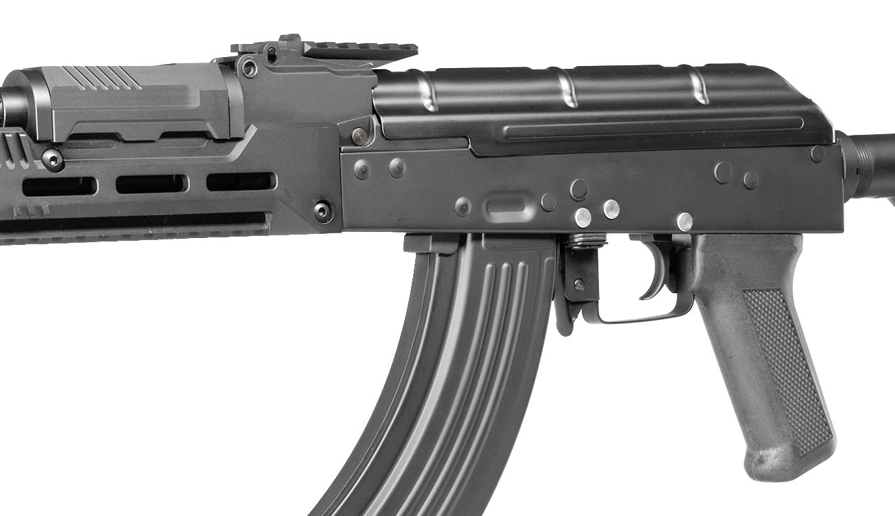Double Bell AK-74 Storm Tactical Professional Line Vollmetall S-AEG 6mm BB schwarz Bild 7