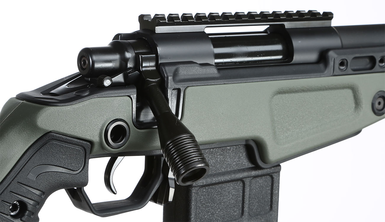 Action Army AAC T10S Bolt Action Snipergewehr Springer 6mm BB Ranger Green Bild 8