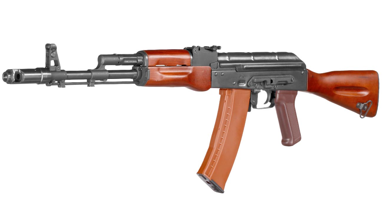 E&L AK74N Essential Vollmetall Echtholz S-AEG 6mm BB schwarz