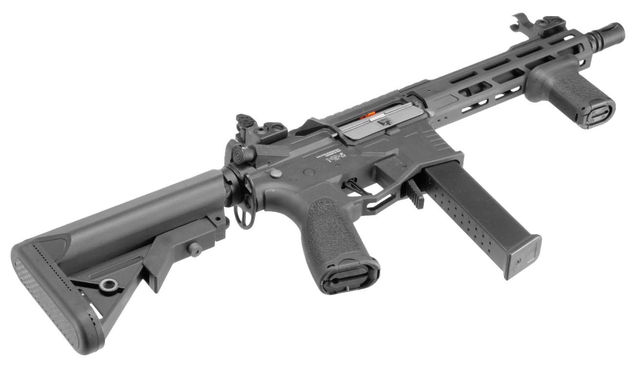 Evolution Reaper 9mm S EMR PCC Carbontech ETS II Mosfet S-AEG 6mm BB schwarz Bild 4