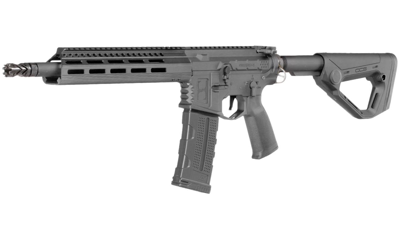 ASG H-15 Carbine Hybrid Series Vollmetall Mosfet ECU S-AEG 6mm BB schwarz
