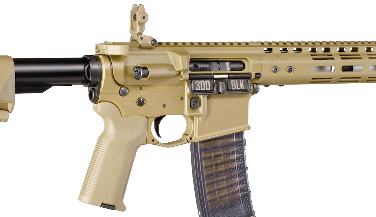 EMG / Cyma Noveske N4 GEN3 Vollmetall CGS T8-System Gas-Blow-Back 6mm BB Flat Dark Earth Bild 9