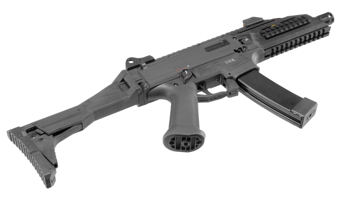 ASG CZ Scorpion EVO 3 - A1 Sub Machine Gun Leviathan ECU S-AEG 6mm BB schwarz - Ultimate CNC Edition Bild 6