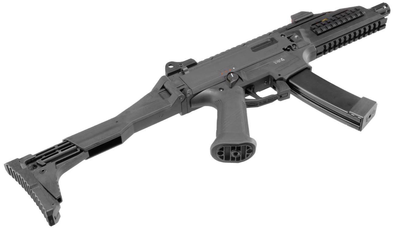 ASG CZ Scorpion EVO 3 - A1 Sub Machine Gun Leviathan ECU S-AEG 6mm BB schwarz - Ultimate CNC Edition Bild 7