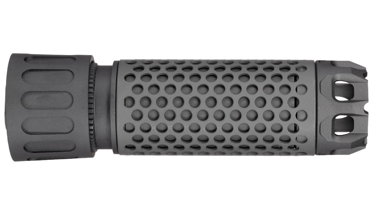 Acetech Predator MKIII Suppressor mit Blaster MS Flame Effect Flasher Unit inkl. Akku + Flash-Hider 14mm- schwarz Bild 3