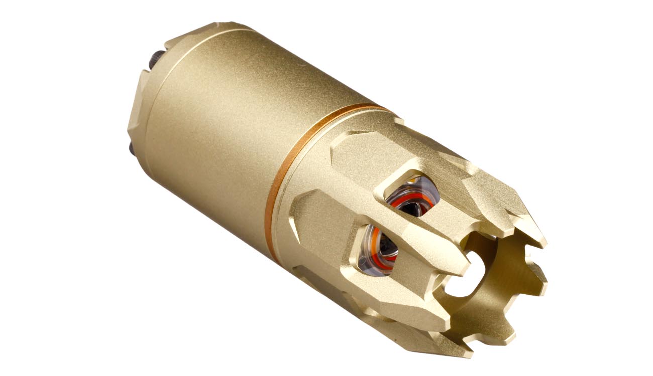 Acetech Raider Tracer Unit mit Blaster M Flame Effect Flasher Unit inkl. Akku 14mm- tan Bild 1