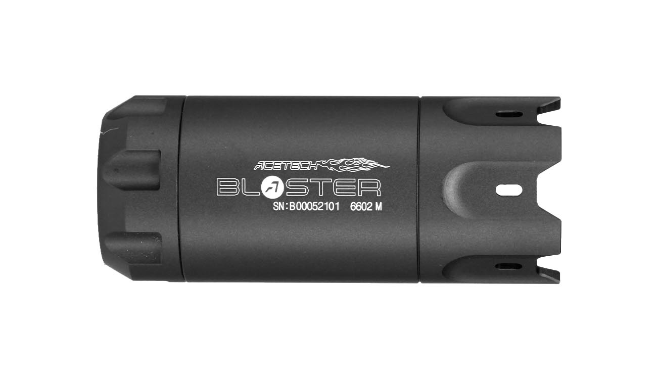 Acetech Blaster Tracer / Flame Effect Flasher Unit inkl. integriertem Akku 14mm- / 11mm+ schwarz Bild 3