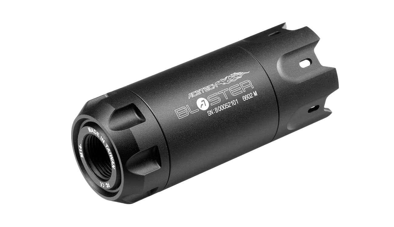 Acetech Blaster Tracer / Flame Effect Flasher Unit inkl. integriertem Akku 14mm- / 11mm+ schwarz Bild 4