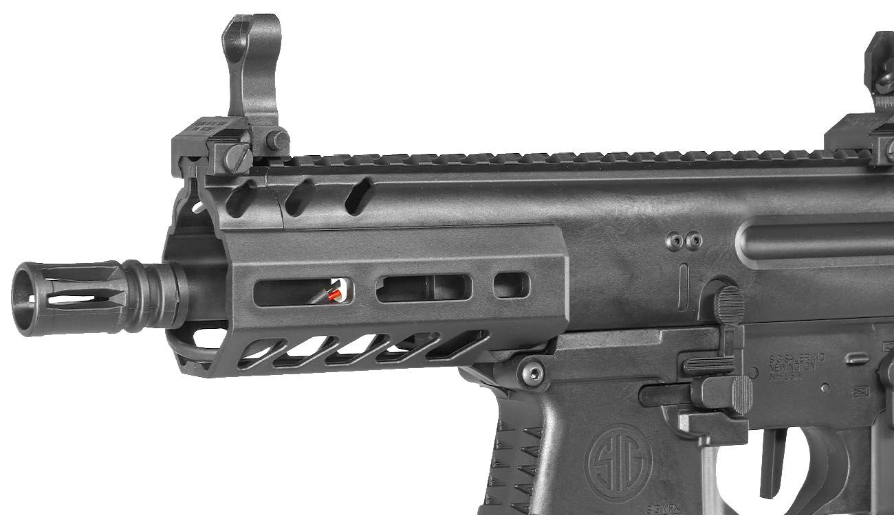 King Arms Sig Sauer ProForce MPX-K Sportline Polymergehuse S-AEG 6mm BB schwarz Bild 7