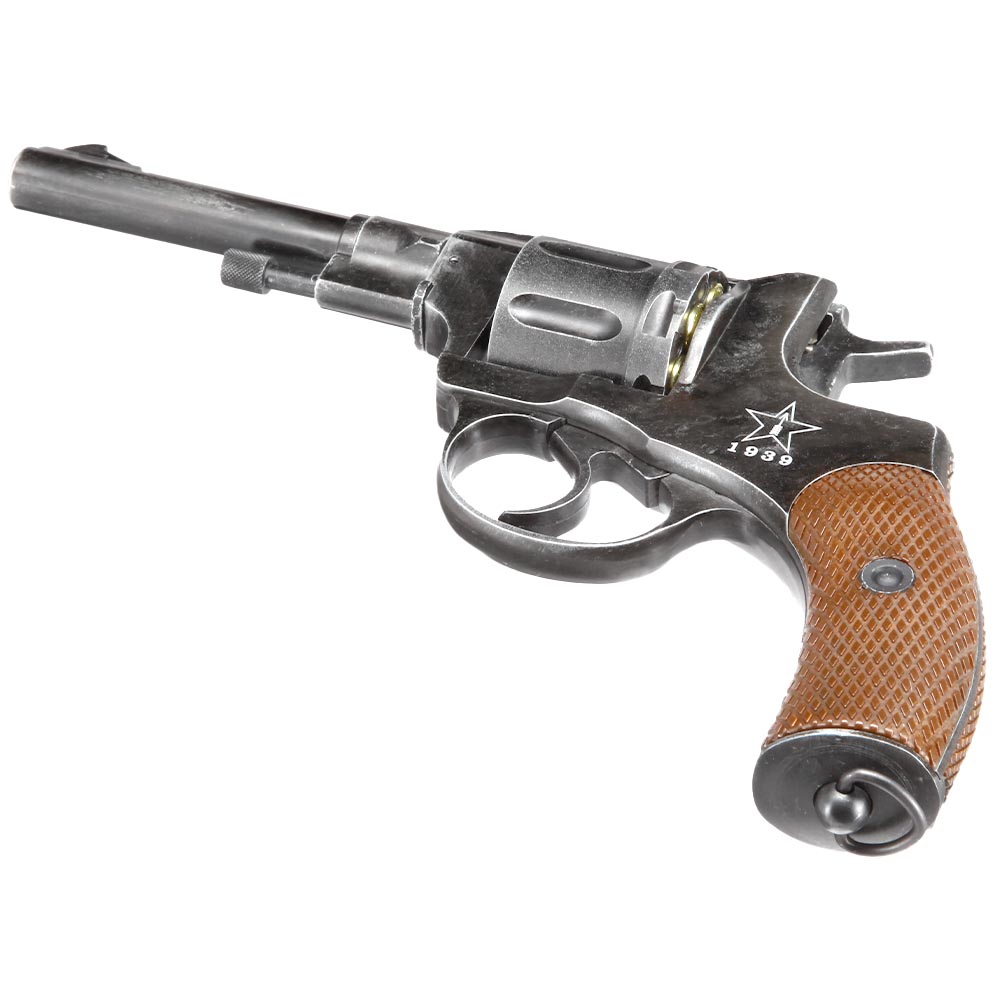 Gletcher NGT-F Revolver Vollmetall CO2 6mm BB Aging Black Bild 6