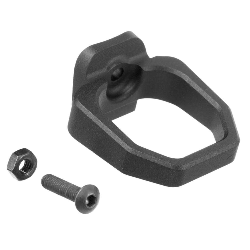 TTI Airsoft CNC Aluminium Spannring Edged f. TTI TP22 Competition GBB Serie schwarz